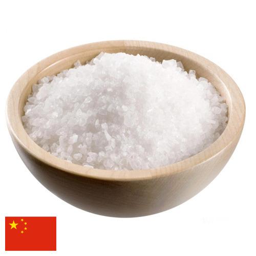 Соль промышленная из Китая