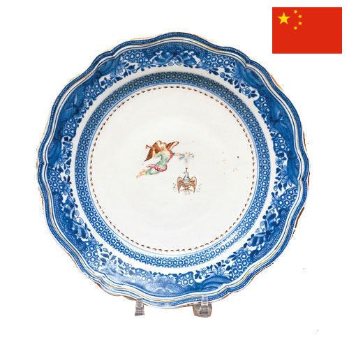 тарелка фарфоровая из Китая