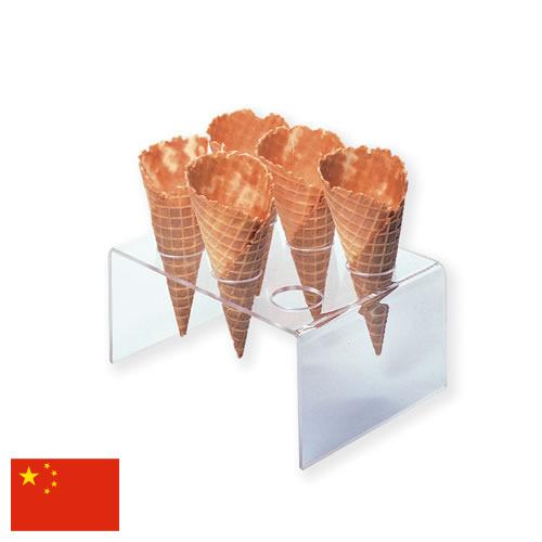 вафельный рожок из Китая