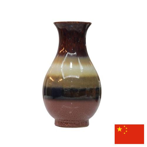 ваза керамическая из Китая