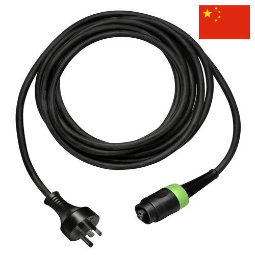 Вилка кабельная из Китая