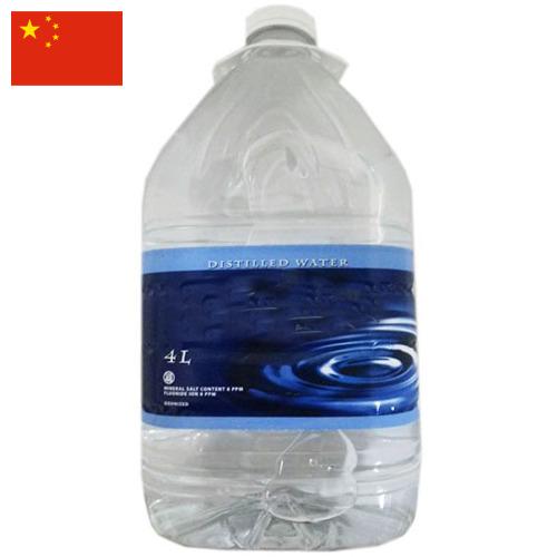 Вода дистиллированная из Китая
