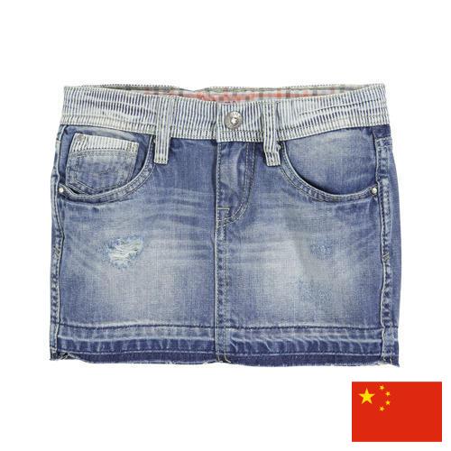 юбка джинсовая из Китая