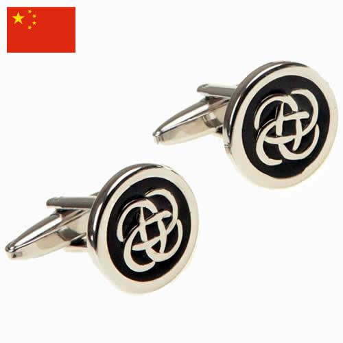 Запонки из Китая