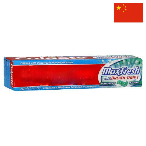 Зубные пасты из Китая