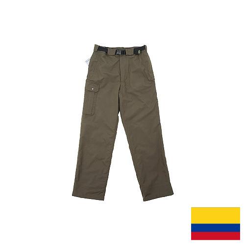 Брюки трикотажные из Колумбии