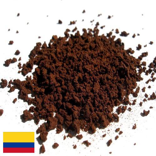 кофе натуральный растворимый из Колумбии