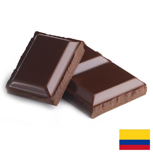 шоколадные изделия из Колумбии