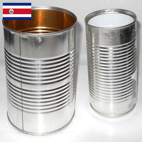 Банки жестяные из Коста-Рики