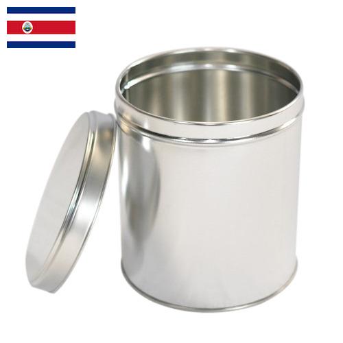Бидоны металлические из Коста-Рики
