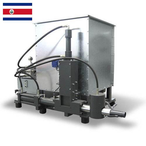 Брикетировочная машина из Коста-Рики