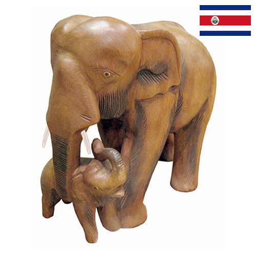 Декоративные изделия из дерева из Коста-Рики