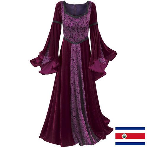 длинные платья из Коста-Рики