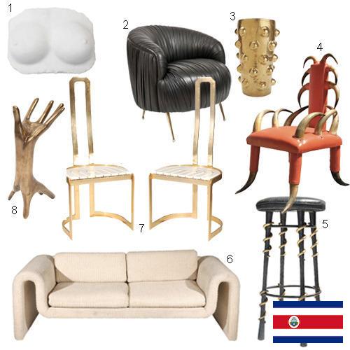 Комплектующие для мебели из Коста-Рики