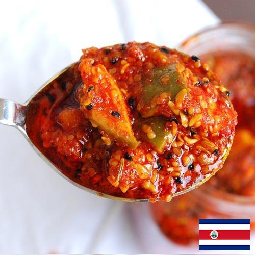 консервированные огурцы из Коста-Рики