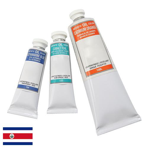 краска масляная из Коста-Рики