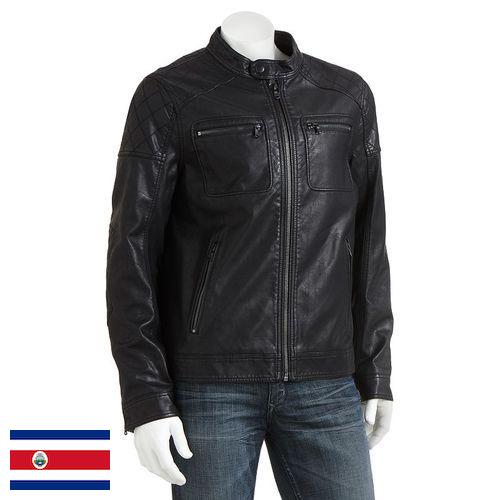 куртка женская искусственная кожа из Коста-Рики