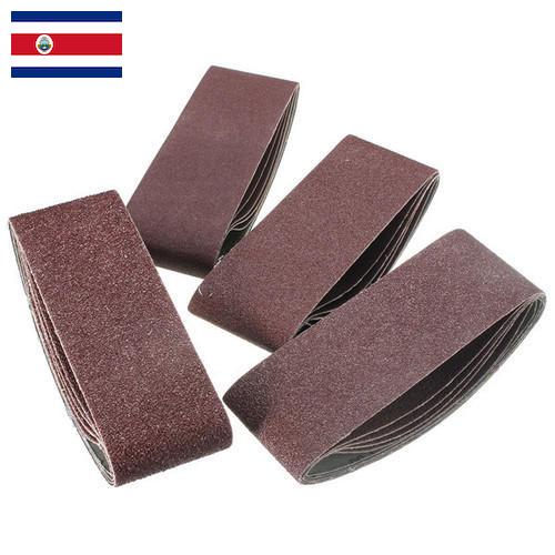 Ленты шлифовальные из Коста-Рики