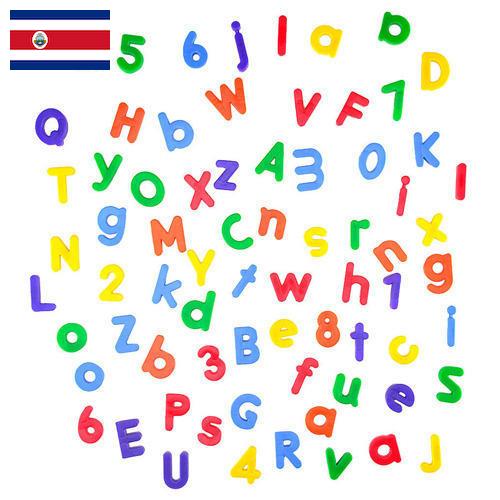 Магнитные буквы из Коста-Рики