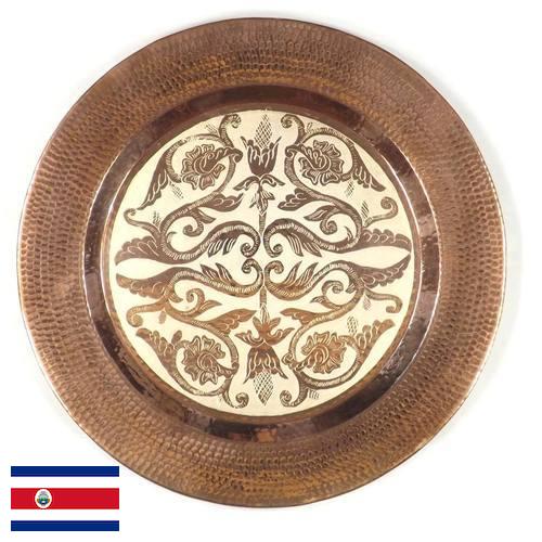 Медные пластины из Коста-Рики