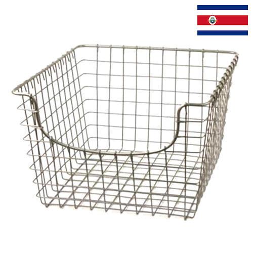 металлические корзины из Коста-Рики