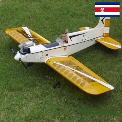 модель самолета из Коста-Рики