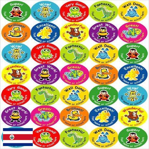 Наклейки из Коста-Рики