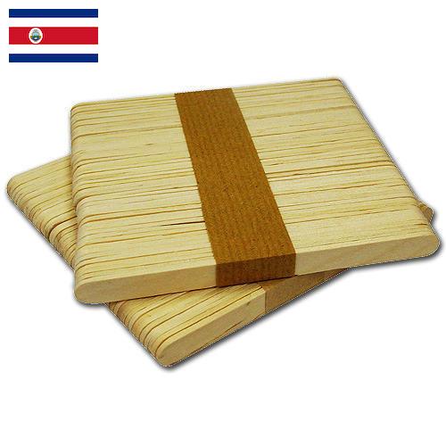 Палочки для мороженого из Коста-Рики