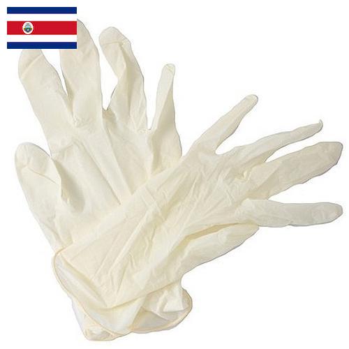 Перчатки виниловые из Коста-Рики