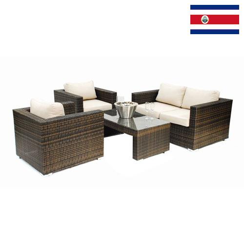 Плетеная мебель из лозы из Коста-Рики