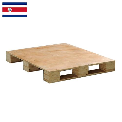 поддоны деревянные из Коста-Рики