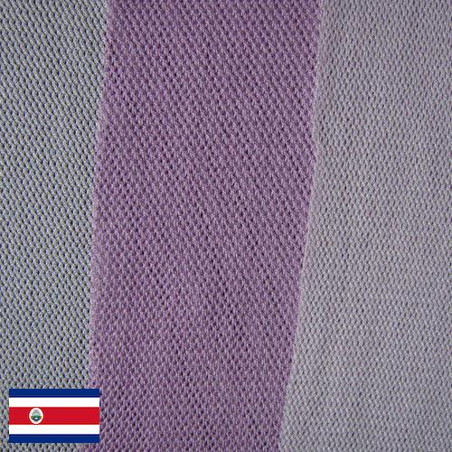 Полотно трикотажное хлопчатобумажное из Коста-Рики