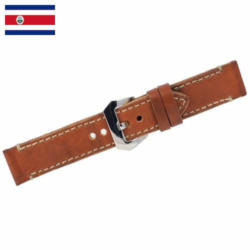 Ремни кожаные из Коста-Рики