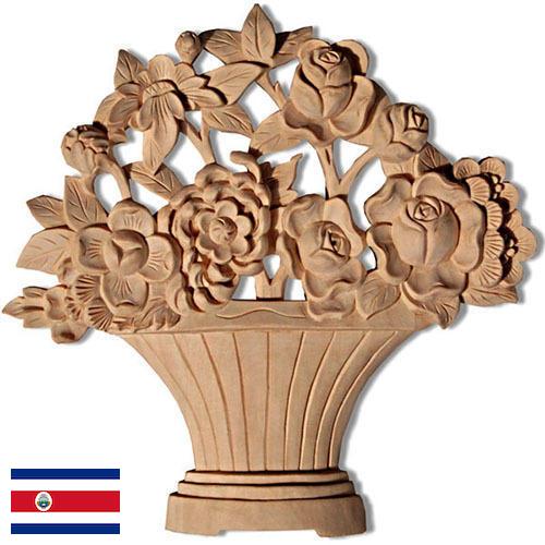 Резные изделия из дерева из Коста-Рики