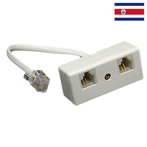 Розетки телефонные из Коста-Рики