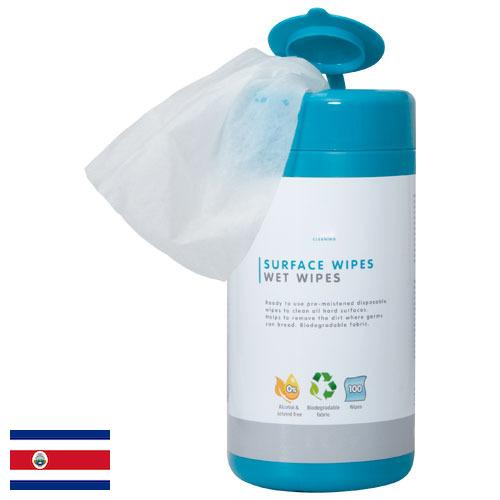 салфетки для очистки из Коста-Рики