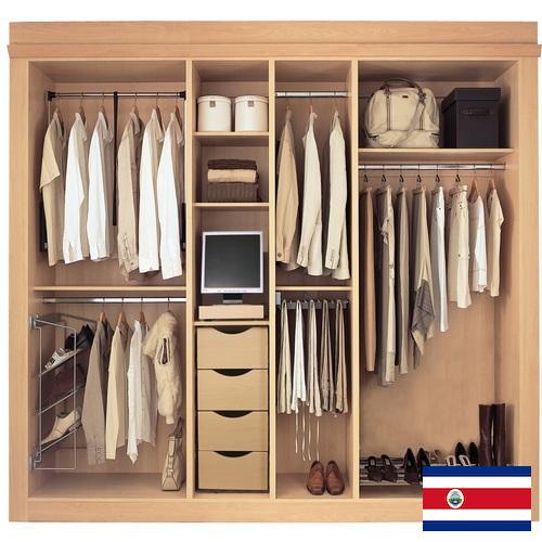 Шкафы гардеробные из Коста-Рики