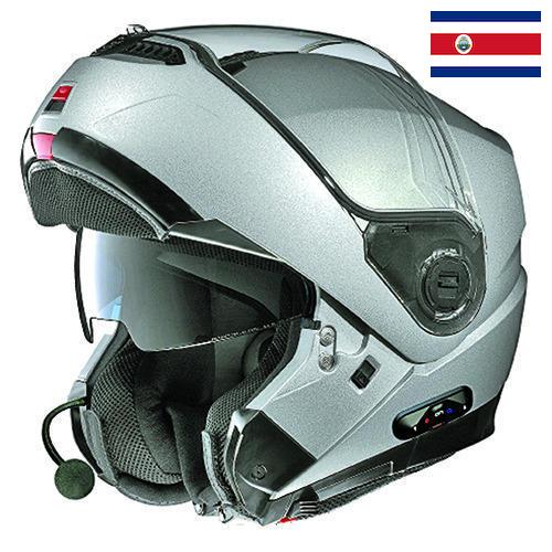 Шлемы мотоциклиста из Коста-Рики