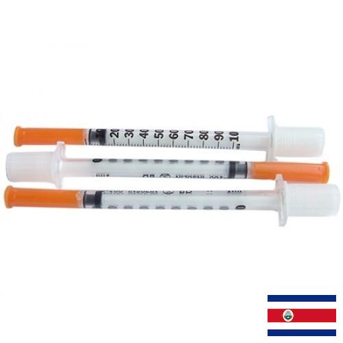 Шприц инсулиновый из Коста-Рики