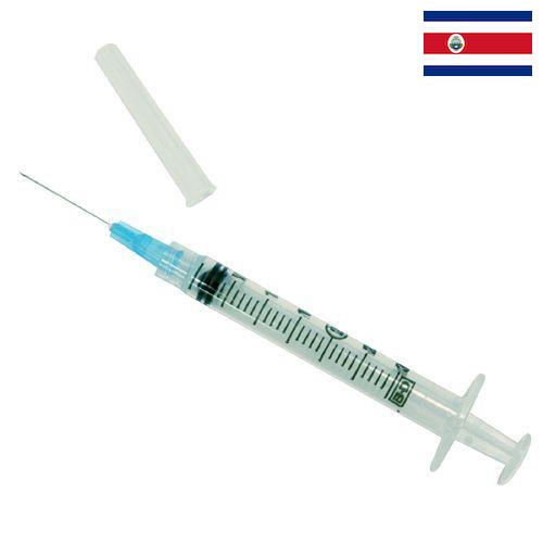 Шприцы медицинские из Коста-Рики