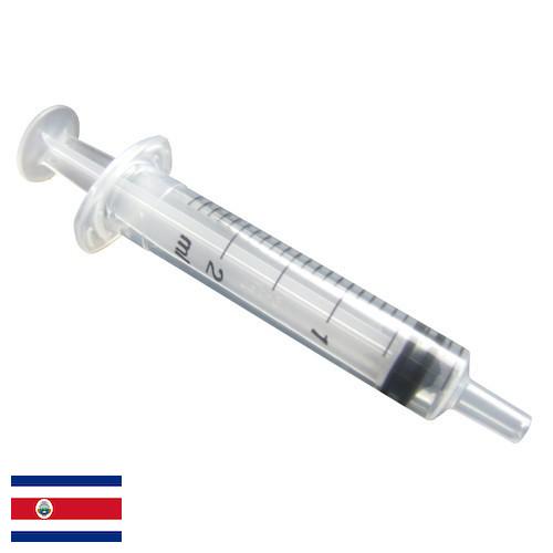 шприцы одноразовые из Коста-Рики