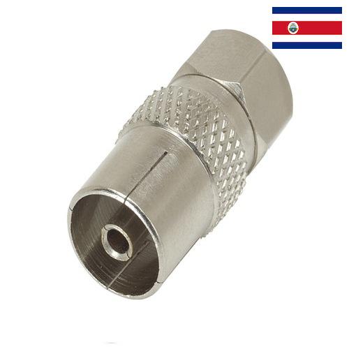 Соединители коаксиальные из Коста-Рики