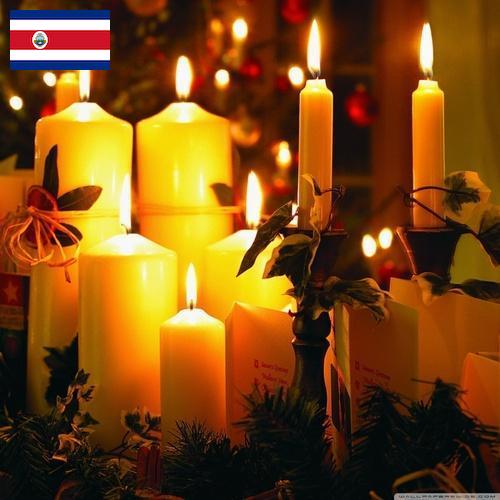 Свечи новогодние из Коста-Рики