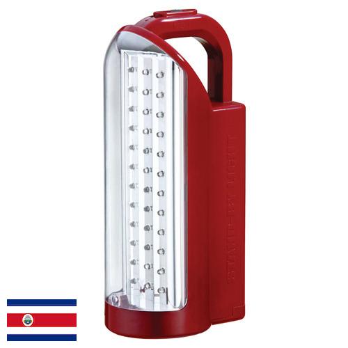 светильник аварийный из Коста-Рики