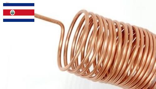 Трубки медные капиллярные из Коста-Рики