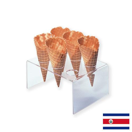 вафельный рожок из Коста-Рики