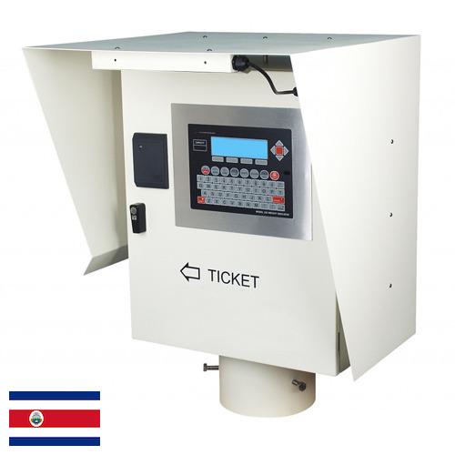 Весовой терминал из Коста-Рики
