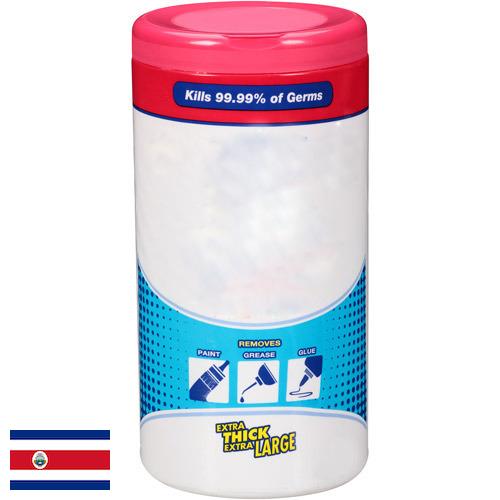 Влажные салфетки из Коста-Рики