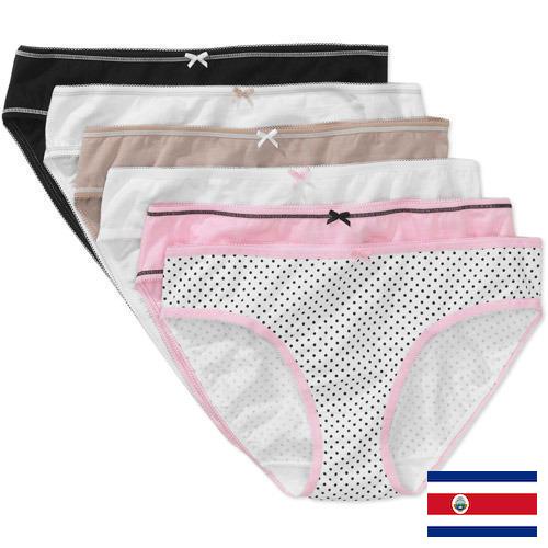 Женское нижнее белье из Коста-Рики