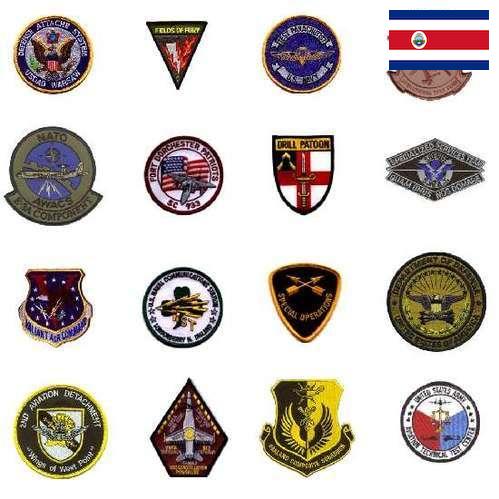 Знаки нагрудные из Коста-Рики